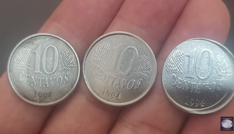 Fique de Olho no Troco: conheça 3 Moedas de 10 CENTAVOS que valem até R$250