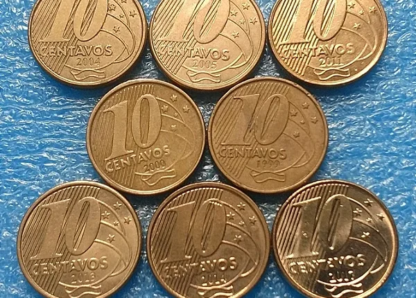 Fique de olho no troco: essa MOEDA DE 10 CENTAVOS é especial e desejada