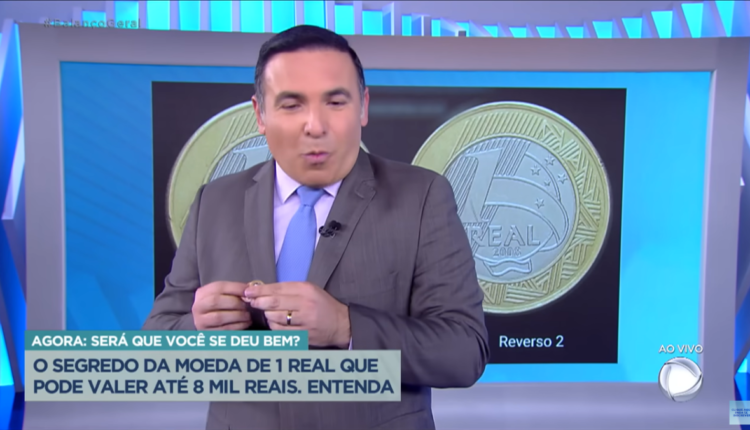 Essa MOEDA DE 1 REAL passou na TV e vale R$8 MIL; você tem em casa?