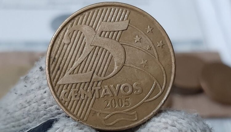 Essa MOEDA de 25 CENTAVOS vale 280 vezes mais