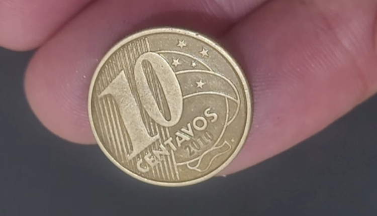 MOEDA de 10 CENTAVOS ano 2010 procurada por colecionadores