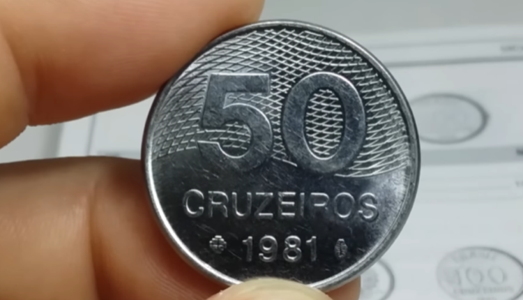 Veja quanto vale a MOEDA de 50 Cruzeiros ano 1981