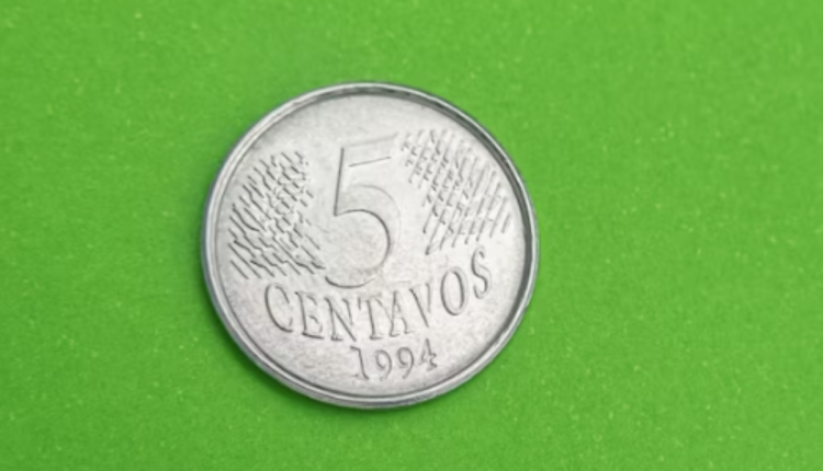 Você precisa aproveitar: Essa Moeda de 5 CENTAVOS vale muito!