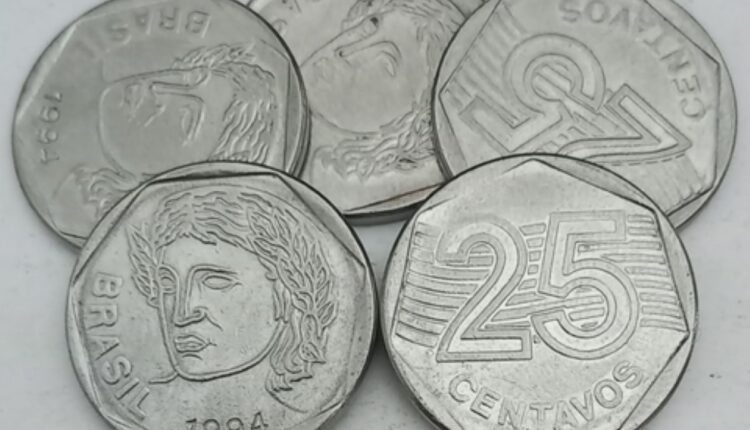 Quem tem se deu bem: MOEDAS de 25 CENTAVOS que valem OURO na Numismática