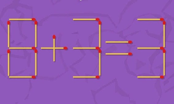 Teste de QI rápido: resolva essa conta matemática movendo apenas um palito em menos de 3 segundos