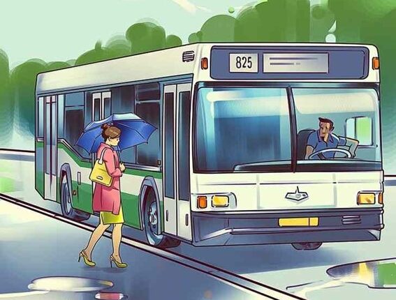 Teste visual incrível: Somente observadores incríveis são capazes de encontrar dois erros na imagem do ônibus em 30 segundos!