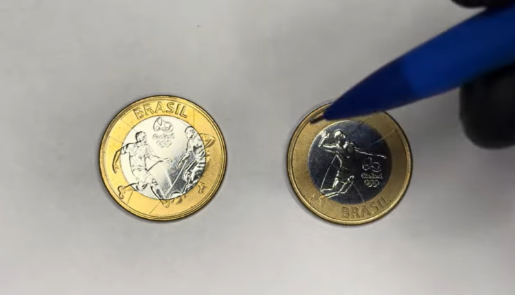 moedas de 1 real das olimpiadas