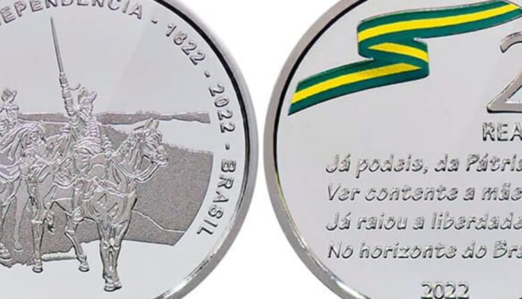 Moedas COMEMORATIVAS do bicentenário da Independência do Brasil: PRECIOSIDADE HISTÓRICA