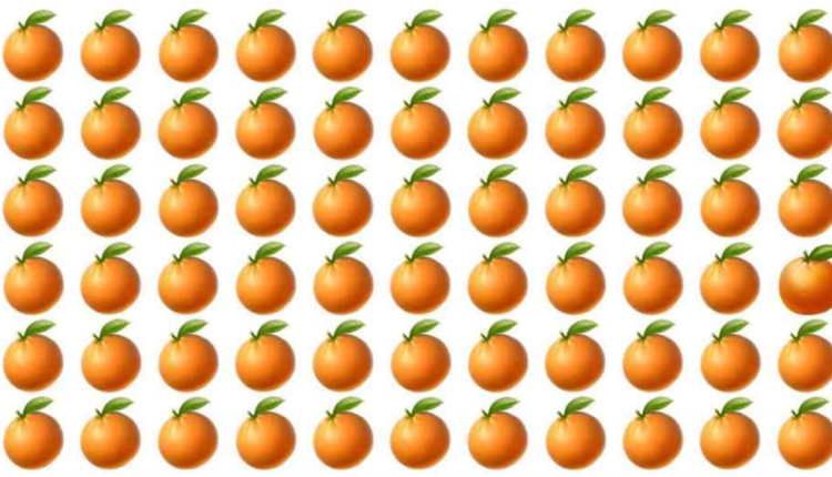 laranja diferente