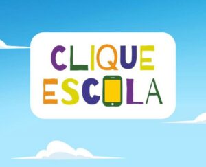 O Ministério da Educação (MEC) atualizou o aplicativo Clique Escola, incluindo novas funcionalidades e organizações nos projetos. Imagem: gov.br/ Divulgação