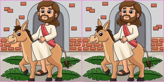 Desafio dos 3 erros: Encontre as diferenças entre as imagens de Jesus em 10 segundos!