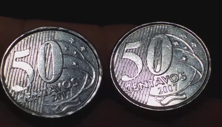 Aprenda a identificar o pequeno DEFEITO que faz essa moeda de 50 centavos valer MUITO!