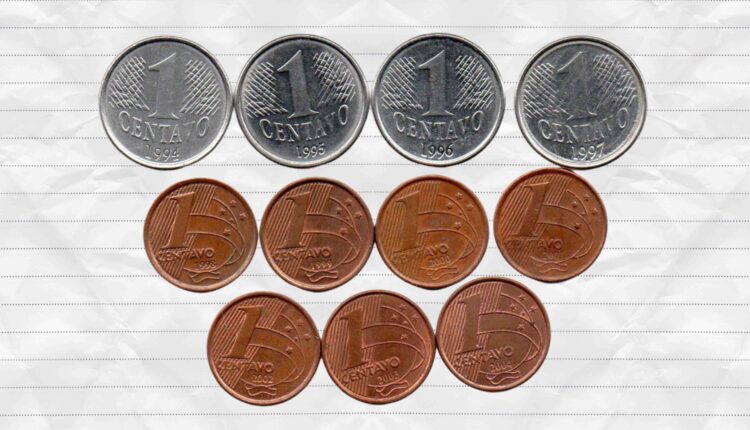 Moedas de 1 centavo com REVERSO INVERTIDO podem valer muito se forem DESTES ANOS; confira