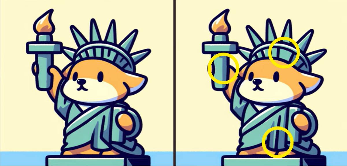 Estátua de corgi