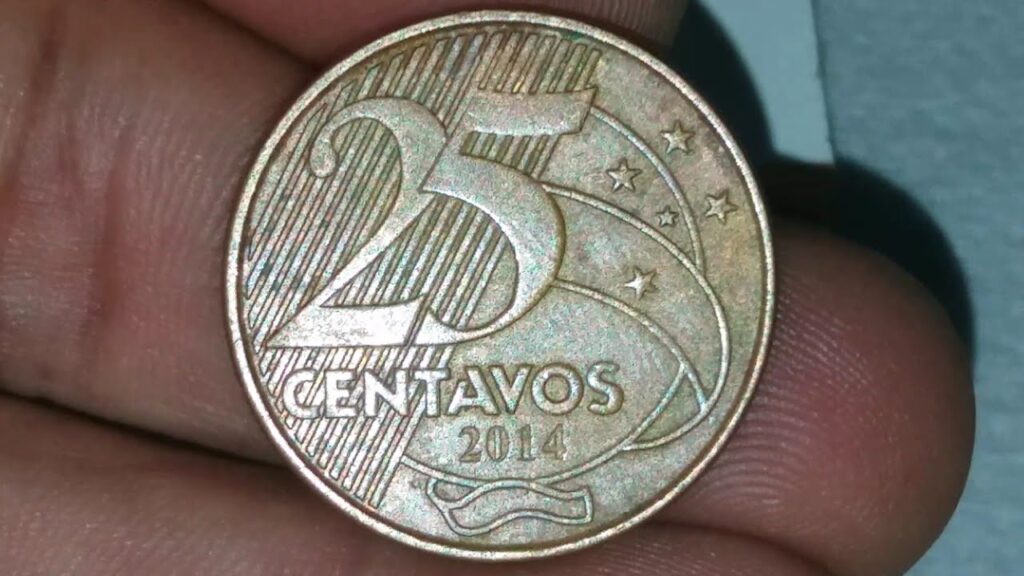 Estas três moedas de 25 Centavos valem valem R$ 180 e estão sendo procuradas por colecionadores; confira