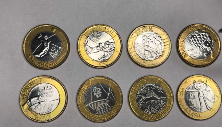 Estas Moedas de 1 Real das Olimpíadas valem R$ 5.740,00; confira