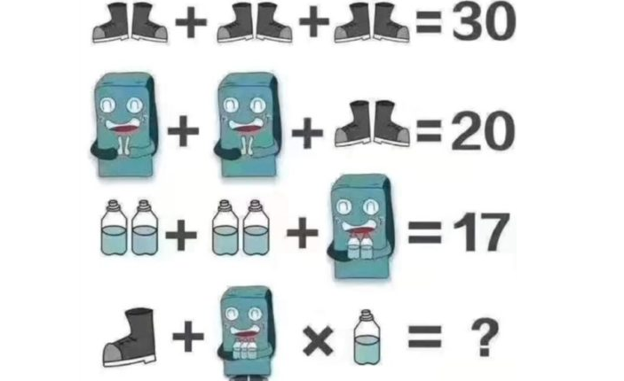 A internet encontrou seu mais novo passatempo com um teste matemático viral que promete separar o trigo do joio