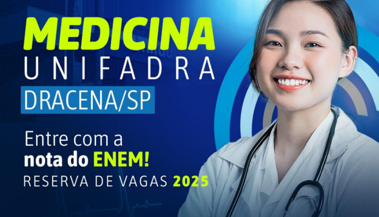 Vestibular de Medicina Unifadra 2025