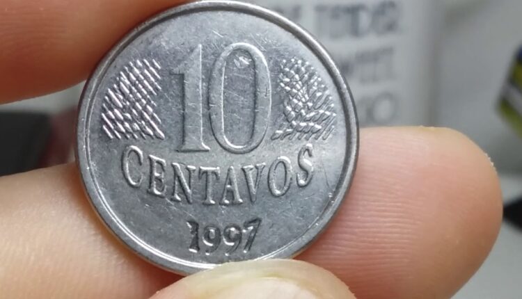 Moeda 10 centavos 1997