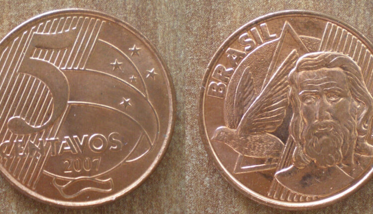 Moeda 5 centavos 2007