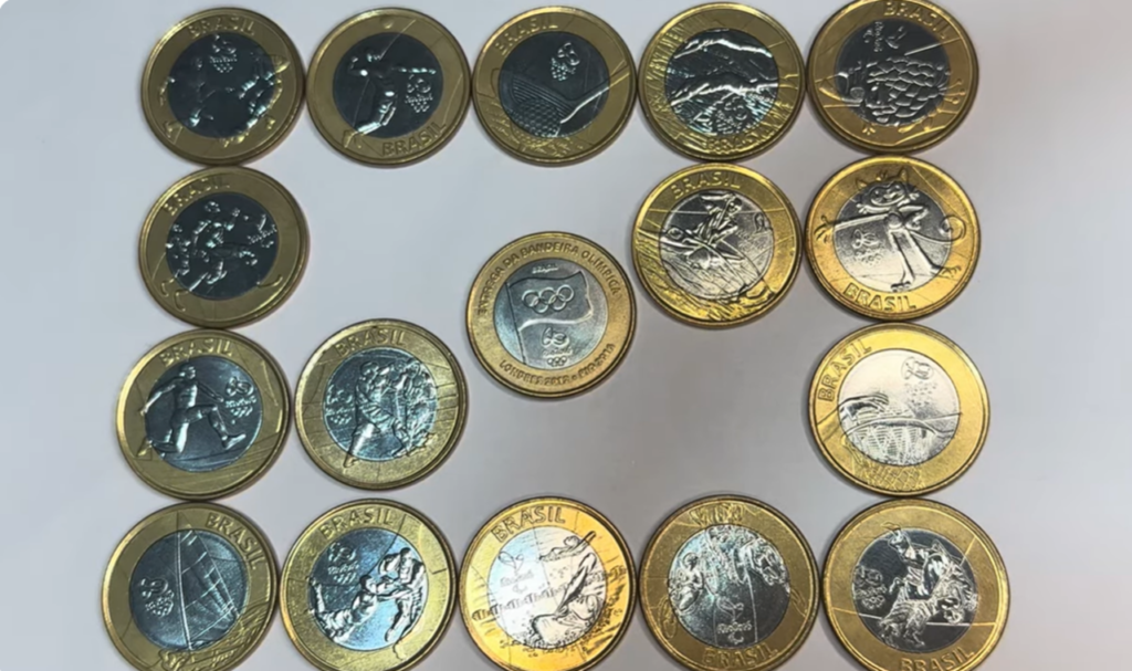 Poupança Turbinada! Estas 10 moedas das Olimpíadas valem R$ 2,5 mil