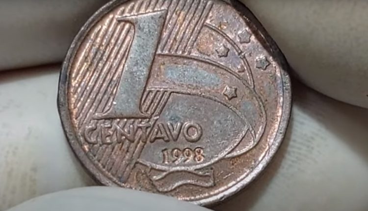 Moeda 1 centavos 1998