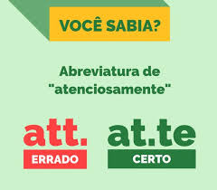 Dúvidas de português: qual a forma correta de abreviar "atenciosamente"?