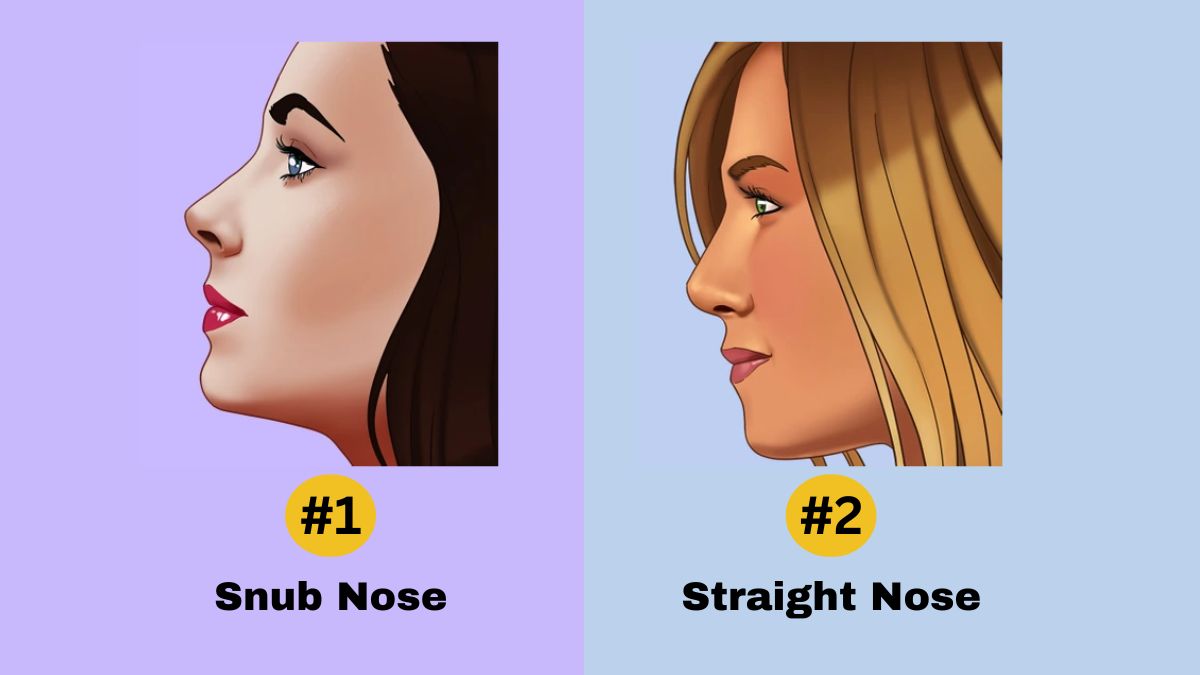 Teste de personalidade do nariz.