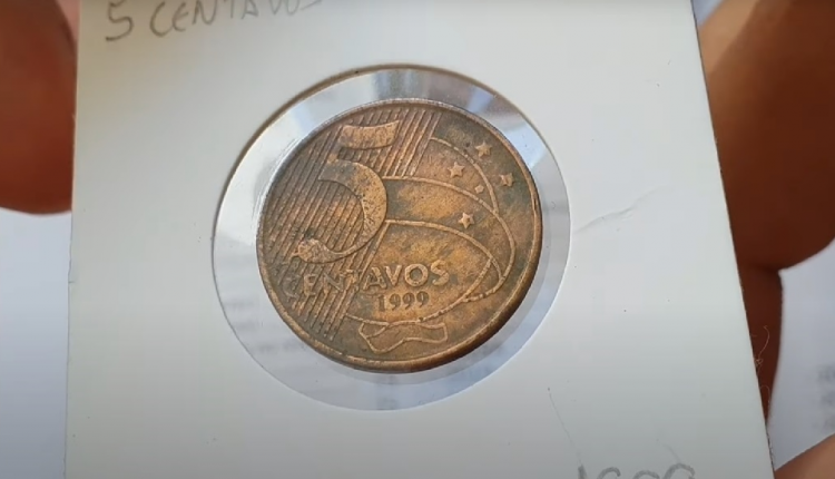 Moeda de 5 Centavos de 1999