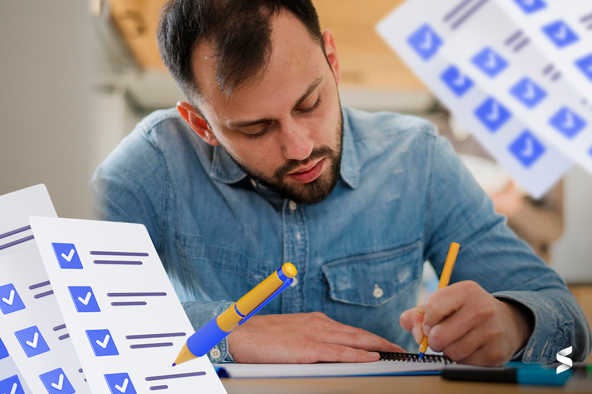 Caderno de provas do Enem dos Concursos! Imagem: Pensar Cursos