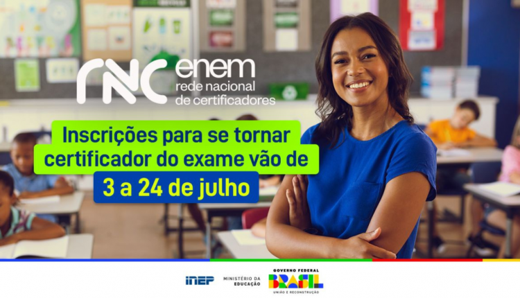 Os certificadores do Enem são treinados pelo Inep. Imagem: Reprodução