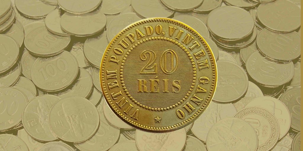 moeda de 20 réis de 1912