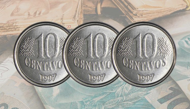 Essa moeda de 10 centavos de 1997 possui um ERRO incrível e VALIOSO! Confira