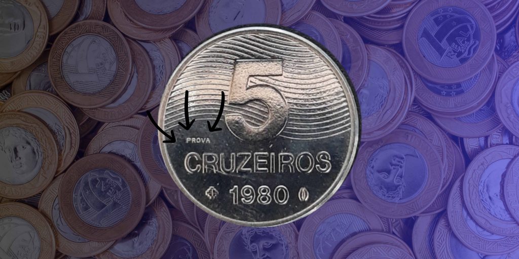 Moeda de 5 cruzeiros de 1980