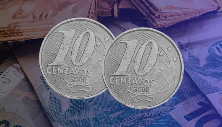 Essa moeda de 10 centavos pode valer de R$40,00 a R$120,00! Veja o motivo!