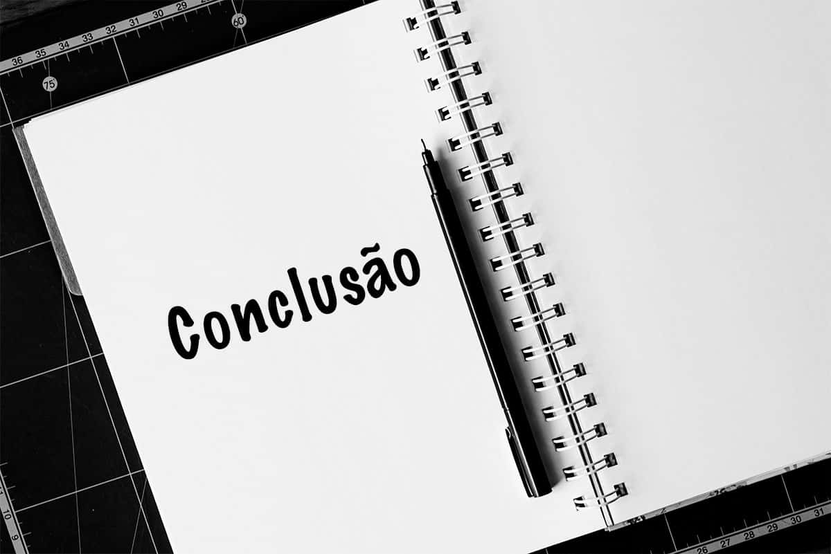 A conclusão de tese de um trabalho é muito importante para uma boa apresentação da ideia geral do texto. Imagem: Reprodução