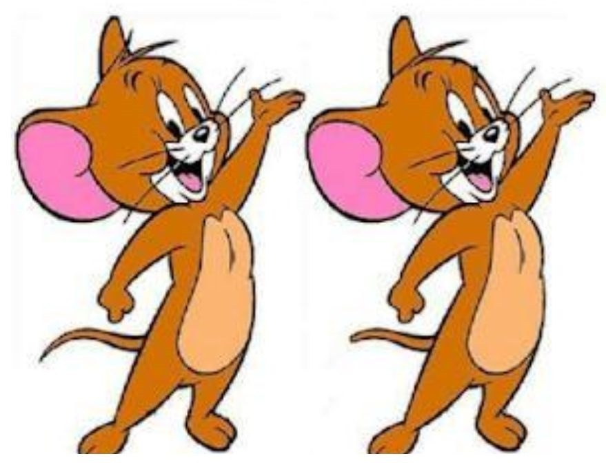 Jogo dos 3 erros do Tom e Jerry.