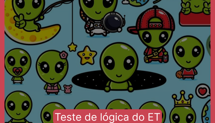 Teste de lógica do ET: encontre o personagem diferente em menos de 10 segundos