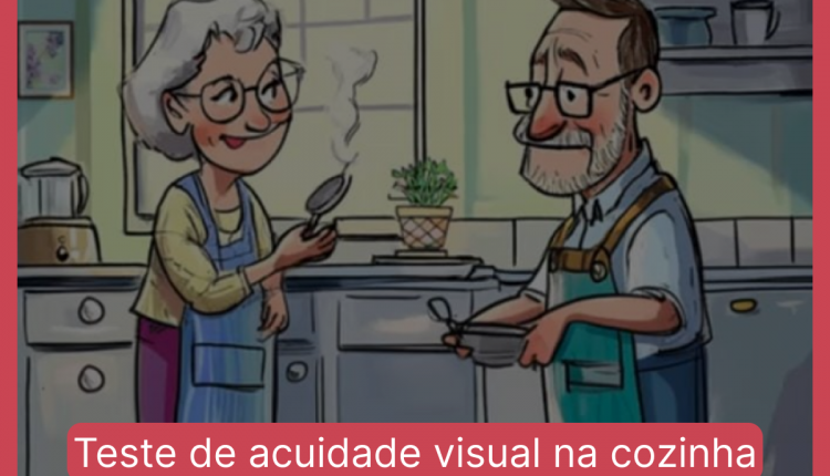 Teste de acuidade visual na cozinha: encontre a concha em 10 segundos