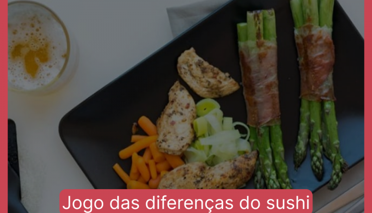 Jogo das diferenças do sushi: encontre os erros entre as imagens da comida japonesa em 10 segundos