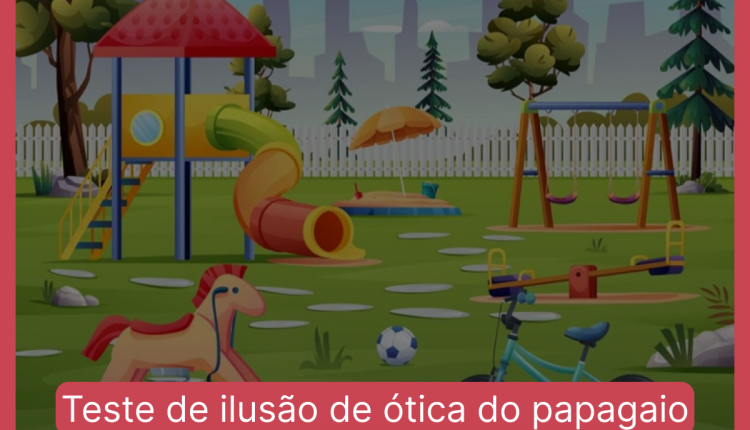 Teste de ilusão de ótica do papagaio