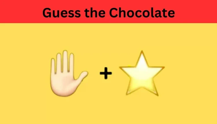 Descubra qual o chocolate representado pelos emojis.