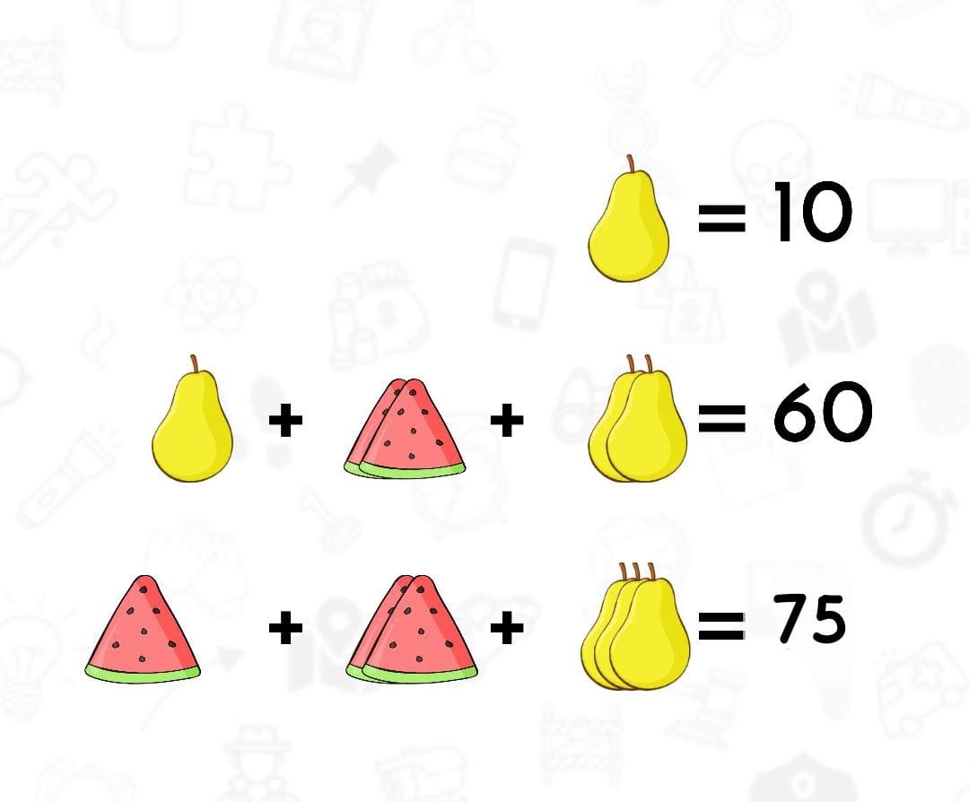 Resultado do Teste de lógica matemático