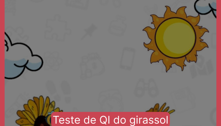 Teste de QI do girassol: encontre a flor verdadeira em menos de 10 segundos