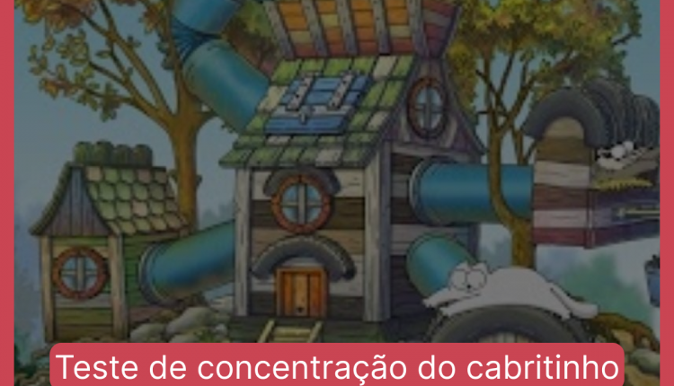 Teste de concentração do cabritinho: encontre o cabrito em menos de 10 segundos