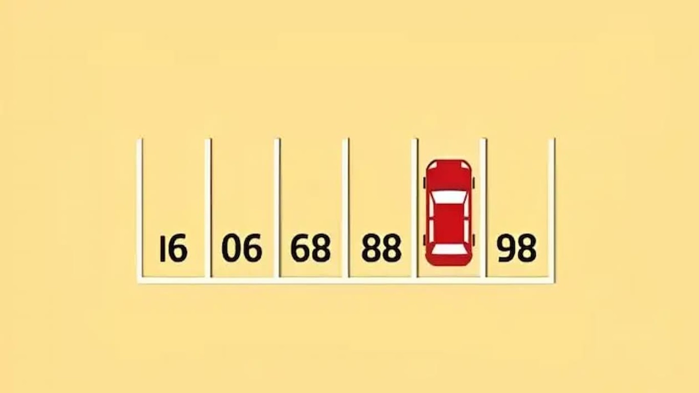 Teste de QI: qual é o número que o carro está estacionado?