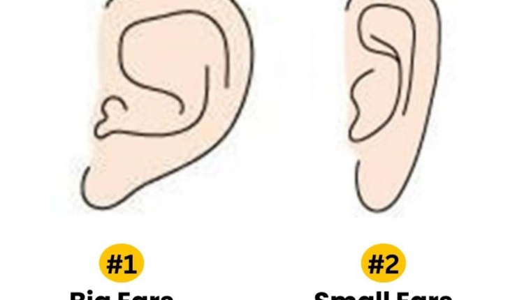 Teste de personalidade das orelhas. Fonte: Jagran Josh.