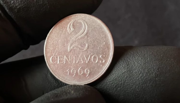 Moeda 2 centavos 1969