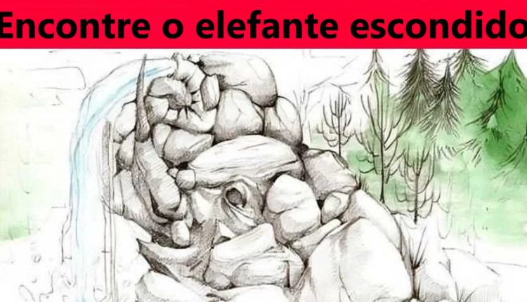 Raciocínio Lógico: localize o elefante escondido em 5 segundos