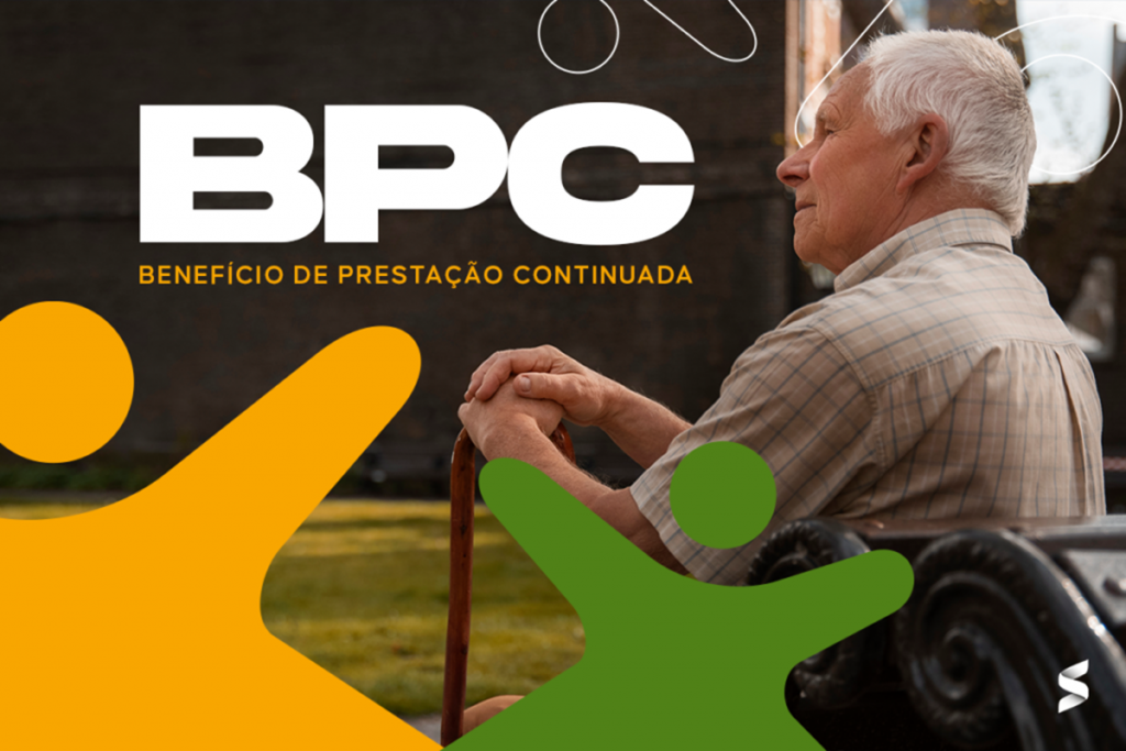 Idoso com deficiência representando um beneficiário do BPC